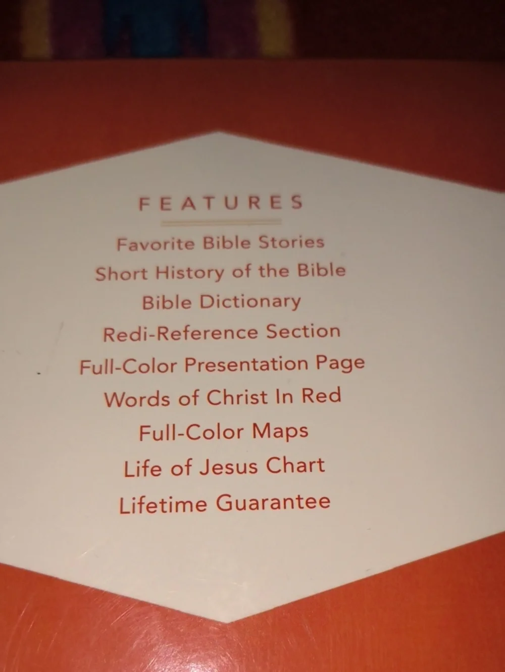 KJV Gift and Award Black Leather Bible New